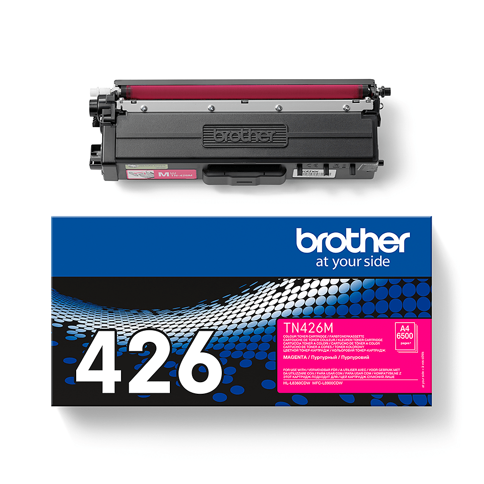 Originali Brother TN426M dažų kasetė – magenta spalvos  3